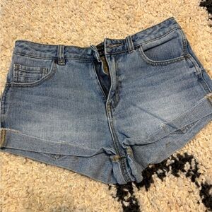 Kendall & Kylie Light Blue Jean Shorts